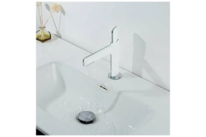 Смеситель для кухни Gappo хром белый - 2