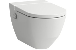 Унитаз подвесной Laufen Cleanet navia с сиденьем микролифт, белый (8.2060.1.400.000.1)