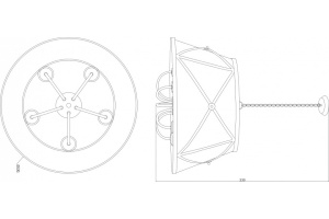 Подвесной светильник Moderli Berta V1260-5P - 2