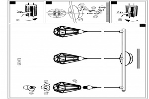 Подвесной светильник Eglo ПРОМО Tarbes 94189 - 3