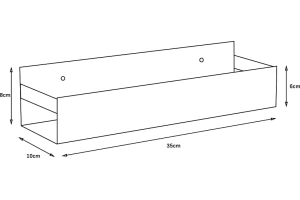 Полка Boheme Q золото глянцевый - 3