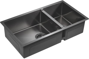 Мойка кухонная Paulmark Axel 78 темный хром - 2