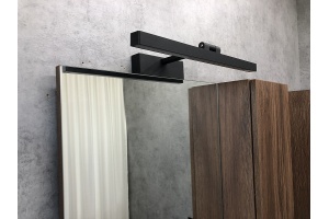 Зеркало-шкаф Comforty Штутгарт 75 дуб темно-коричневый - 3