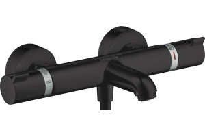 Термостат Hansgrohe Ecostat Comfort для ванны с душем, матовый черный 13114670