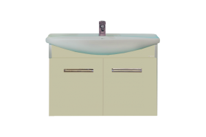 Джулия - 75 Тумба подвесная бежевая