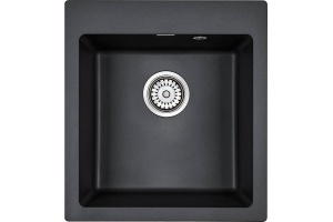Мойка кухонная Paulmark Zemar PM104651-BL черная