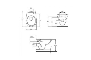 Унитаз подвесной Ideal Standard Connect с крышкой, белый (E876901) - 2
