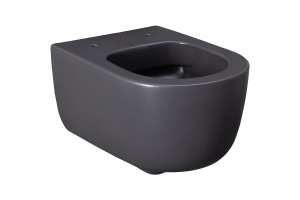 Чаша для подвесного унитаза Allen Brau Priority без сиденья антрацит - 2