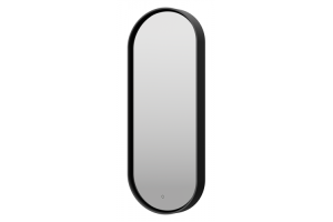 Зеркало Brevita Saturn 50x115 с подсветкой, черный (SAT-Dro1-050-black) - 3
