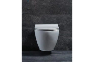 Унитаз подвесной beWash Vettern с сиденьем микролифт белый - 2