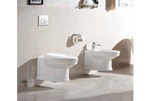 Унитаз подвесной Ceramalux Classic белый (2021) - 2