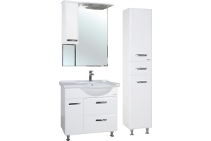 Шкаф-пенал Bellezza Балтика 35 L/R белый - 2