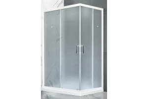 Душевой уголок Royal Bath HPD 120x100 профиль белый стекло матовое