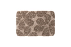 Коврик для ванной комнаты WasserKraft Diemel 90х60 коричневый