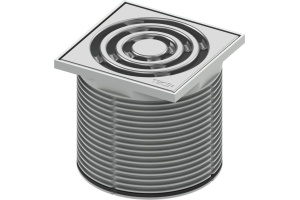 Базовая решетка 100 х 100 мм с монтажным элементом, пластик