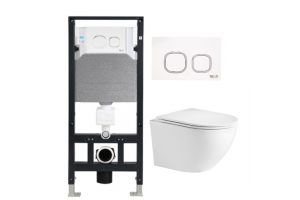 Комплект Weltwasser AMBERG 506 + MERZBACH 004 GL-WT + AMBERG RD-WT (10000006810)