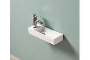 Раковина подвесная Ceramalux N 38 белый (9048FR)