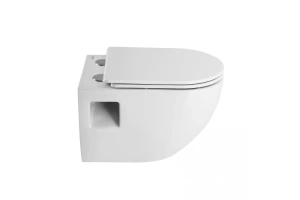 Чаша для унитаза подвесного Cezares Eco белый (CZR-526-TH-R) - 3