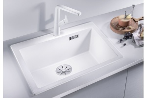 Мойка из гранита Blanco Pleon белый (521683) - 2