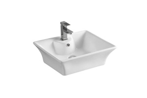 Раковина накладная Ceramalux N 49 белый (9108)