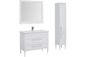 Тумба с раковиной Aquanet Бостон 100 ясень - 2