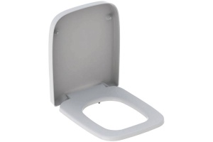 500.832.00.1 GEBERIT сиденье для унитаза Renova Plan,, с микр., быстроразъемные петли (белый)