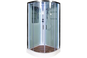 Душевая кабина Deto A 100х100 (A01LED) - 2