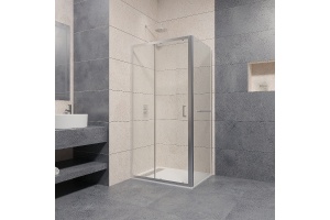 Душевой уголок RGW Passage PA-74-1 150x90 профиль хром стекло прозрачное - 2