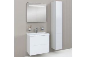 Мебель для ванной Am.Pm Gem 60 белый глянец, подвесная, с 2 ящиками