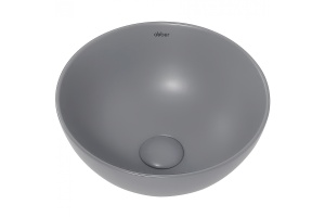 Накладная раковина Abber Bequem 32 серая матовая