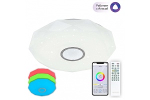 Потолочный светодиодный светильник Citilux Диамант Смарт CL713A80G