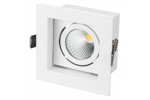 Встраиваемый светодиодный светильник Arlight CL-Kardan-S102x102-9W Day 024122