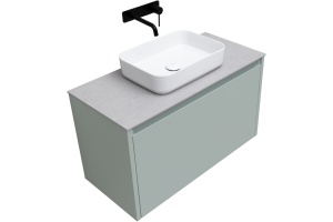 Тумба под раковину Allen Brau Fantasy 100 светло - зеленый матовый - 3