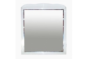 Дайна -100 Зеркало свет белая эмаль