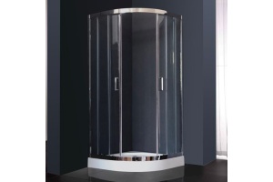 Душевой уголок Royal Bath HK 100x100 профиль хром стекло прозрачное