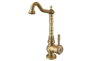 Смеситель Zorg Antic A 305K-BR для кухонной мойки