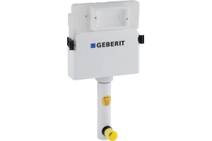 Смывной бачок скрытого монтажа Geberit UP 100 109.100.00.1 для унитазов, с отводом