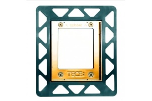 Рамка монтажная, TECEloop Urinal, позолоченная