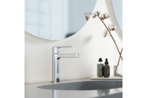 Смеситель для раковины Vincea Rondo хром глянцевый