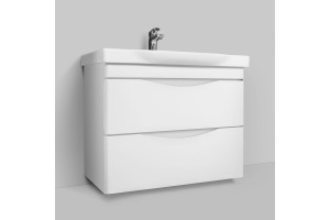 Тумба для комплекта Am.Pm Like 80 подвесная, белый глянец