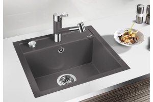 Мойка из гранита Blanco Dalago серый (518522) - 3
