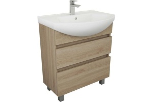 Тумба под раковину Owl 1975 Eland 75 дуб сонома (OW29.30.12)