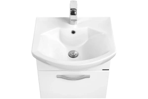 Тумба под раковину подвесная Aquaton Ария 50 белый