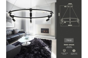 Подвесная люстра Ambrella FL FL5299 - 3