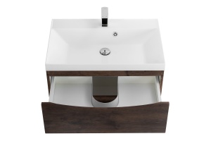 Тумба под раковину Belbagno Marino 70 темное дерево  - 3