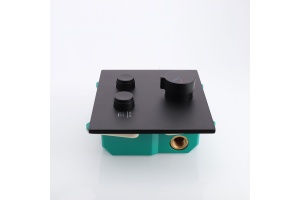 Смеситель для душа Vincea черный - 3