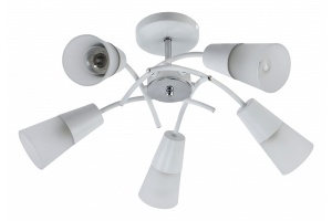 Люстра на штанге Escada Calla 1109/5P White