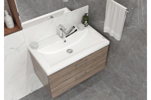 Тумба для комплекта Cersanit Lara 50 орех - 3