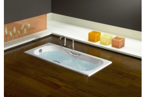 Чугунная ванна Roca Malibu 150x75 см (2315G000R) - 2