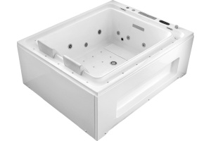 Акриловая ванна Gemy 185х150 с гидромассажем (G9268 K)